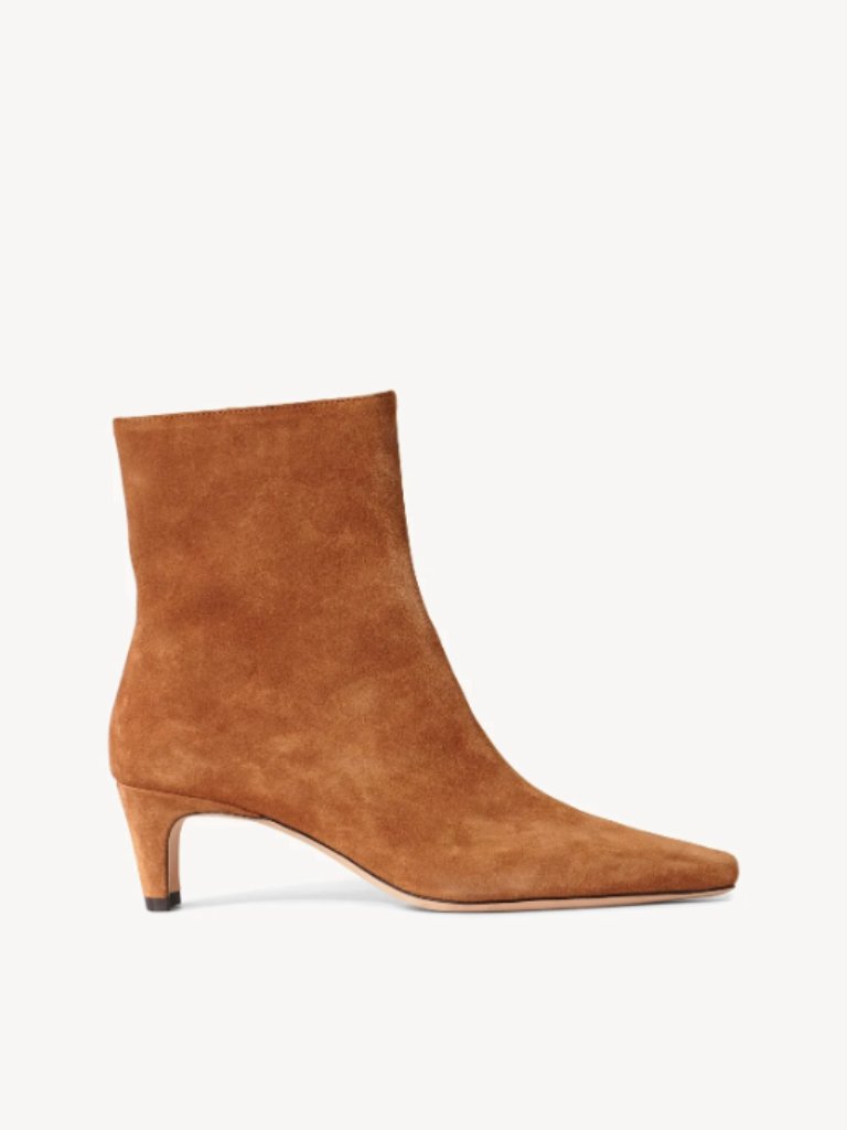 Nwt Wally Ankle Boot Tan Suede - Us 6/Eu 36
